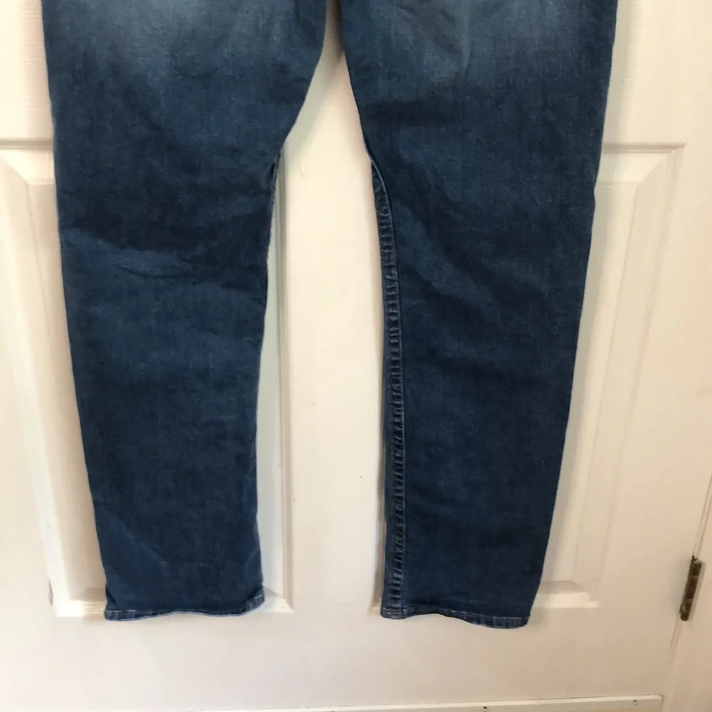 TRUE RELIGION RICKY relaxed straight fit denim jeans size 34